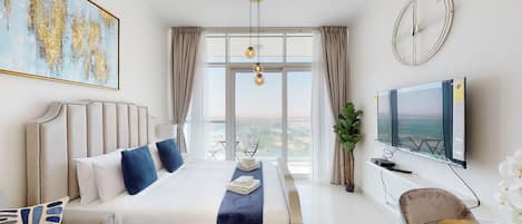 3 bedrooms, bed sheets