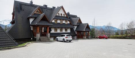 Fassade der Unterkunft