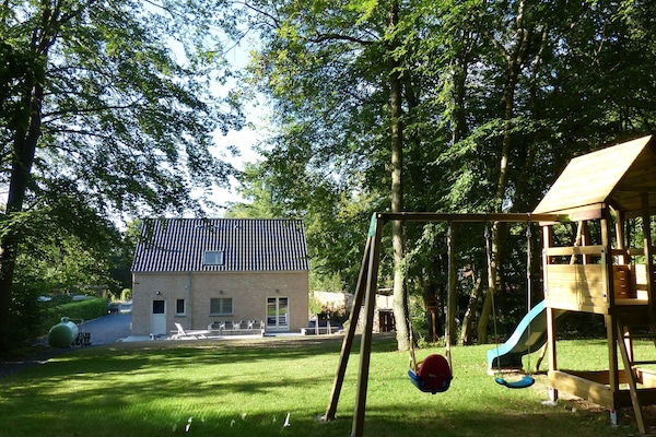 Le grand jardin et la terrasse