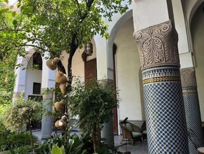 Overnattingsstedets uteområder