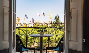Deluxe Double Room, Balcony | In-room safe, laptop workspace, blackout drapes, iron/ironing board