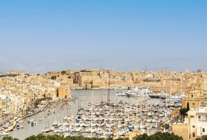 Superior Double Room, Terrace, Marina View | In-room safe, laptop workspace, blackout drapes, iron/ironing board