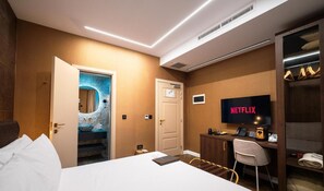 Deluxe Double Room, 1 Double Bed, Balcony, City View - Avalon Boutique  (Valletta)