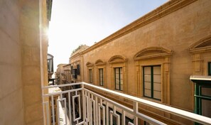 Uitzicht vanaf balkon