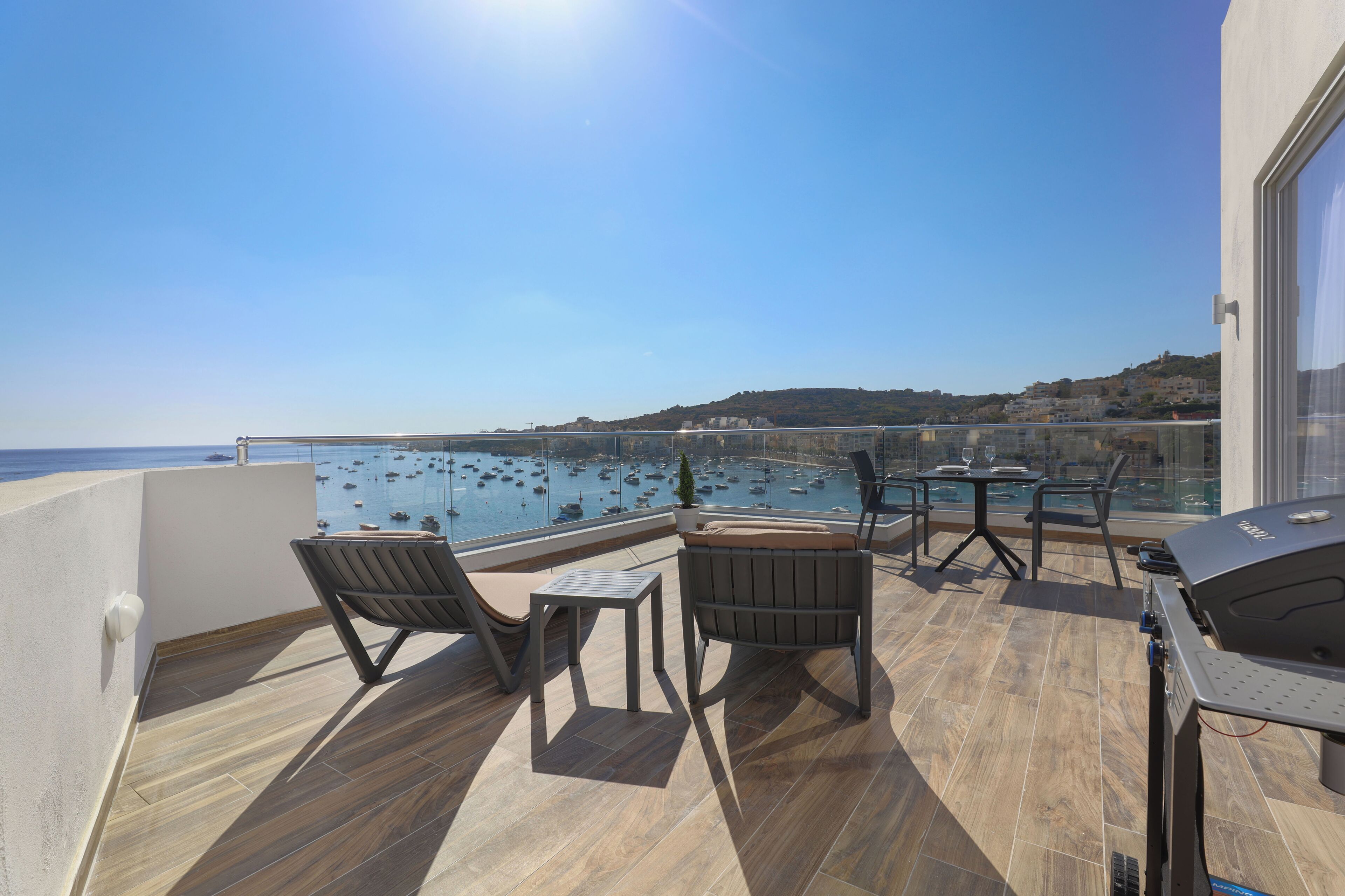 Superior Studio, Sea View, Terrace | Terrasse/patio