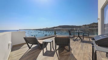 Superior Studio, Sea View, Terrace | Terrasse/patio