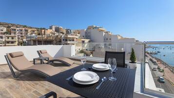 Superior Studio, Sea View, Terrace | Terrace/patio