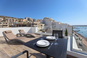 Superior Studio, Sea View, Terrace | Teres/patio