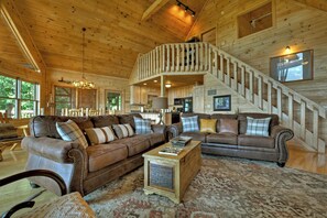 TV connectée, cheminée, baby-foot