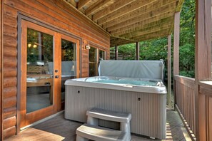 Bain à remous extérieur