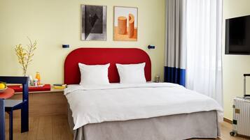 1 bedroom, iron/ironing board, travel crib, WiFi