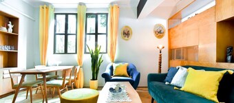 Creative 70s-Inspired Stay | Center + Parking