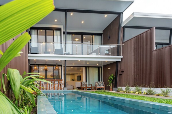 Alberca al aire libre 