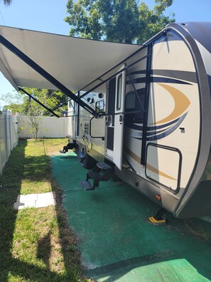 Enceinte de l’hébergement