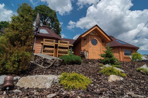 Kota finlandais Natty insolite et haut de gamme au cœur de la nature