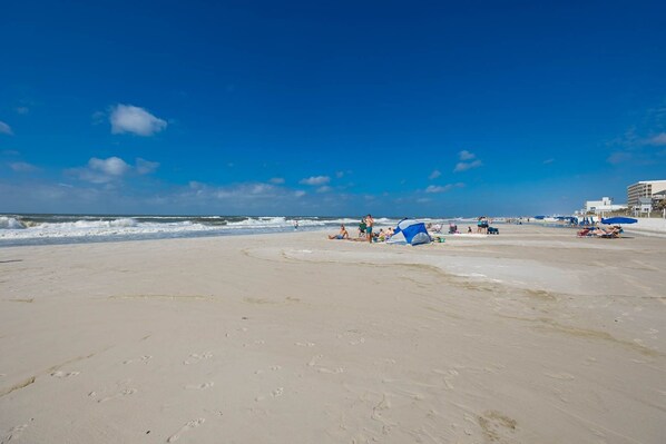 Condo, 2 chambres | Plage | Sur la plage