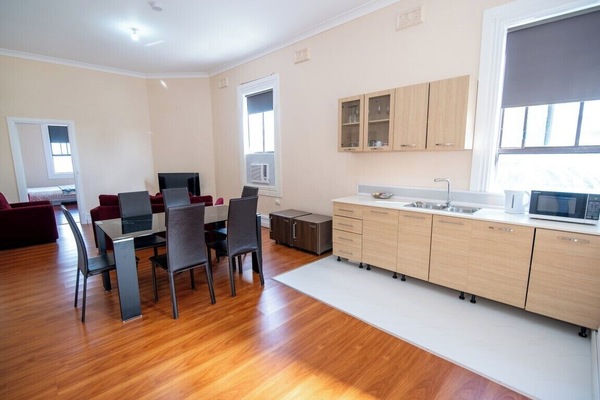 Spacious Lounge Area with Kitchenette