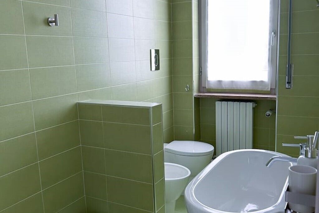 Haartrockner, Bidet, Handtücher, Seife