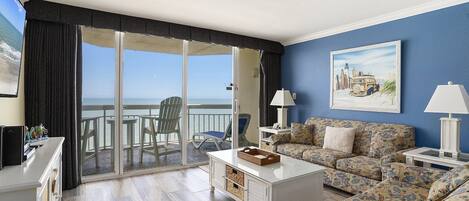 Appart'hôtel, 1 chambre | Coin séjour