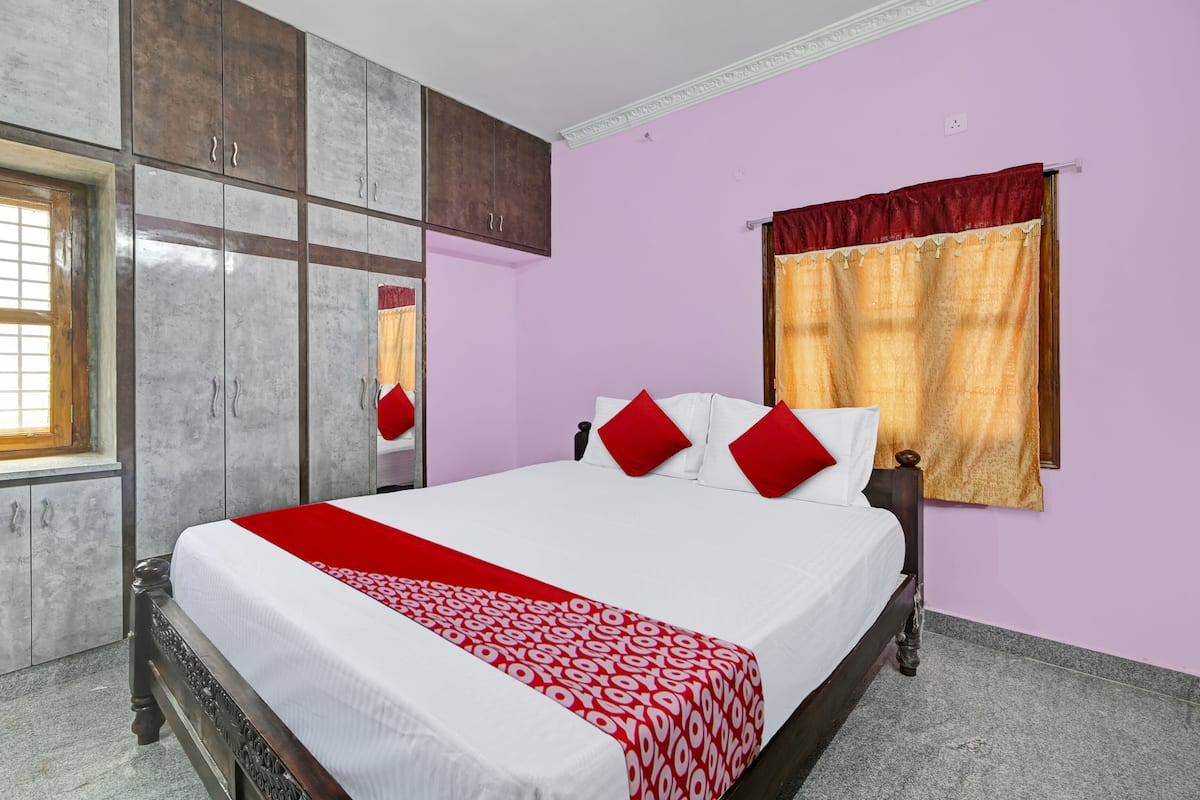 Quarto clássico | 1 quarto, roupa de cama