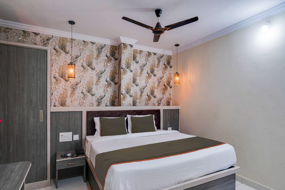 Quarto clássico | 1 quarto, roupa de cama