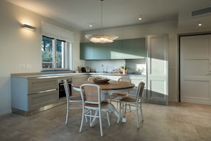 Villa | Private kitchen | Full-size fridge, oven, stovetop, dishwasher - Borgo Isasco (Finale Ligure)