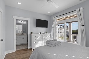 3 bedrooms, free WiFi, bed sheets - South Breeze-Waterfront Townhome (Beaufort)