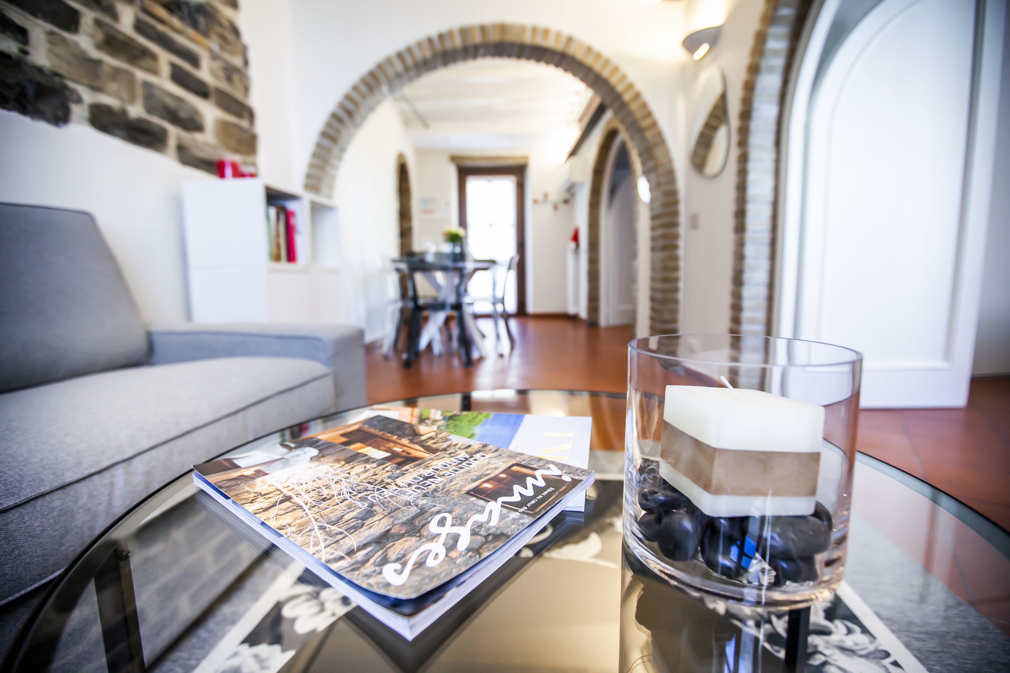 Exclusive Apartment | Living area | 52-inch flat-screen TV with cable channels, Netflix, streaming services