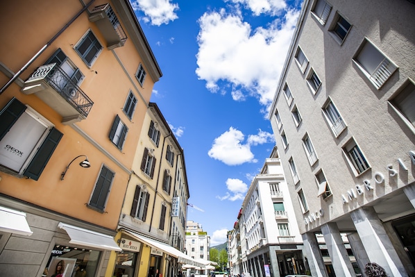 Blick auf die Stadt