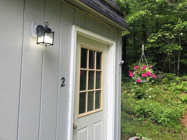 Exterior detail - Camden 2 BR 1 BA, 1.4 miles from camden center. Stars and peepers and fireflies! (Camden)