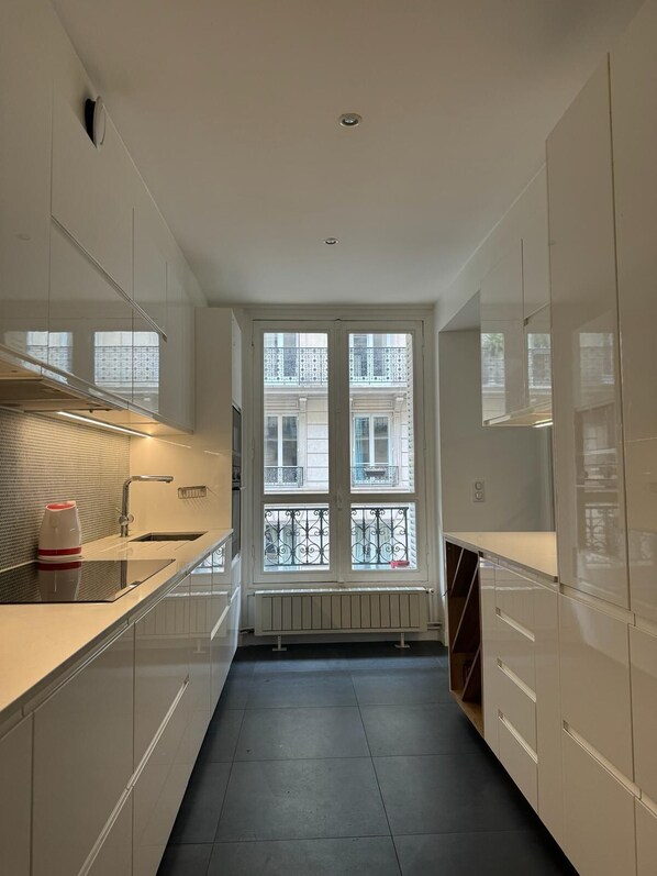 Private kitchen - Appartement 3 Chambres 130m2 (Paris)
