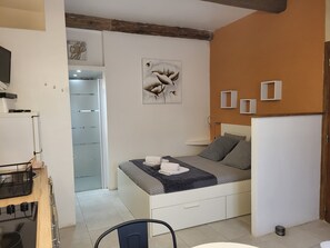 1 sovrum, strykjärn/strykbräda, wi-fi och sängkläder