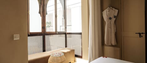 Habitación doble superior | Vista del balcón