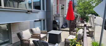 Beautiful home in the heart of Lansdowne with a spacious ground level patio.