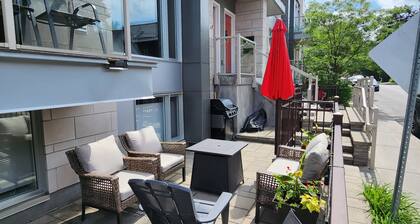 Beautiful home in the heart of Lansdowne with a spacious ground level patio.