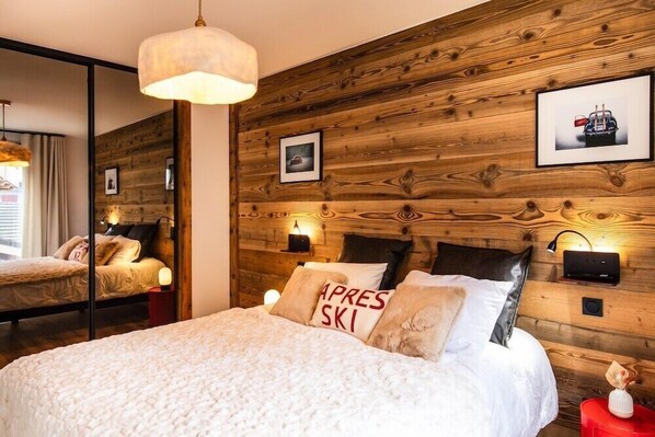 5 bedrooms, iron/ironing board, Internet, bed sheets - PEARL 201 | LES GETS | 14 pers. | Central (Les Gets)