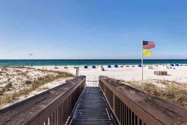 Beach nearby
