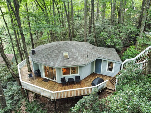 Enchanting Mountain Tree House Hideaway.
