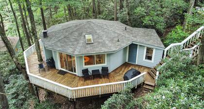 Enchanting Mountain Tree House Hideaway.