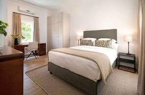 1 غرفة نوم ومكتب وواي فاي