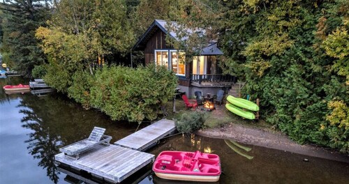 Le1617 - Quai Privé, Lac-les Chalets Dans le Nord