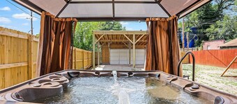 Entertainment Oasis: Spa, Game Room & Playground