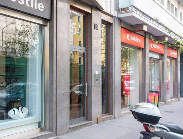 Façade de l’hébergement