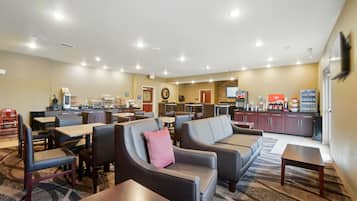 Free daily full breakfast