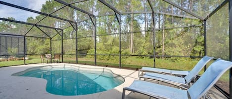Beheizter Pool
