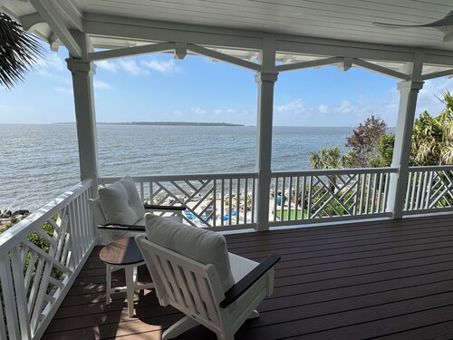 Newly Renovated Oceanfront Luxury Home - Pool, Putting Green & Steps to Village!