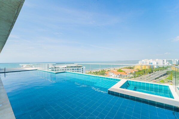 Pool - I1 Encanto Rentals @ Sunno Beach (La Boquilla)