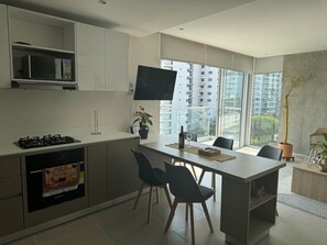 Private kitchen - I1 Encanto Rentals @ Sunno Beach (La Boquilla)