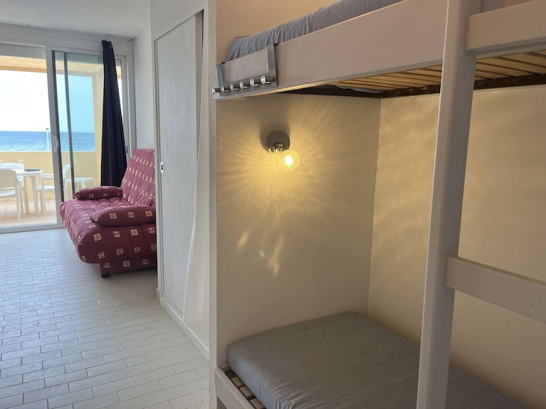 Pl080 Ta21 Studio Cabin Sleeps 4 Port Leucate Naturisme - Leucate