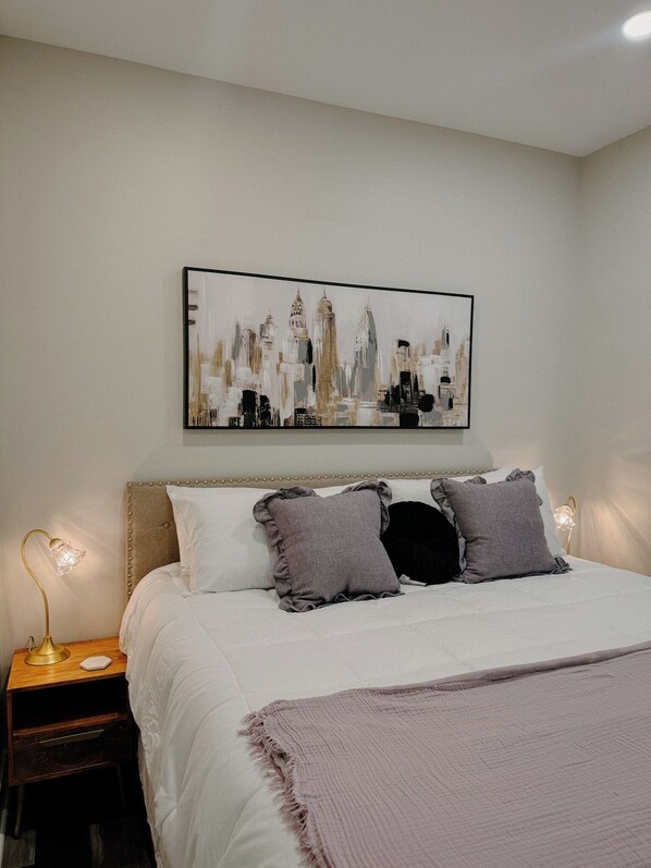 1 makuuhuone, silitysrauta/-lauta, Wi-Fi, vuodevaatteet